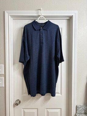 Gary Player Brand Men's Navy Blue Shirt, Size 3X